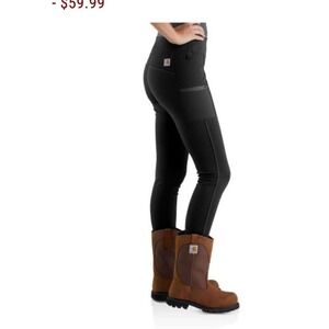 Carhartt 103609 - Women's Force Fitted Lightweight Utility Legging Size XS 0-2